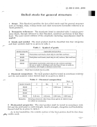 JIS Standards G3101 2004 Rolled steels for general structure