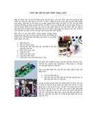 Cách lắp đặt bộ giải nhiệt bằng nước