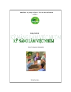 Bài giảng Kỹ năng làm việc nhóm PGS TS ĐẶNG ĐÌNH BÔI