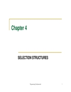 Selection structures