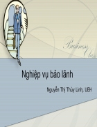 Nghiệp vụ bảo lãnh