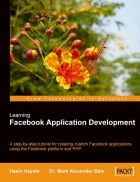 Learning Facebook Application Development