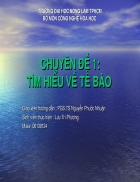 Chuyen de 1 Tim hieu ve te bao