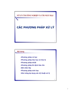 Các phương pháp xử lý chất thải rắn