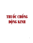 Thuốc chống động kinh