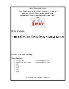 Thi công đường ống ngoài khơi biển 9 điểm