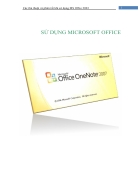 Các thủ thuật khi sử dụng Microsoft Office