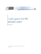 Hướng dẫn MS Word2007