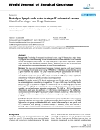 A study of lymph node ratio in stage IV colorectal cancer