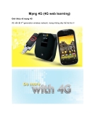 Giới thiệu về mạng 4G