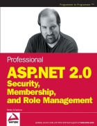 Professional ASP NET 2 0 Security Membership and Role Management