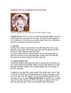 Nguyễn Thị Lộ và thảm án Lệ Chi Viên