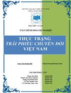 Thực trạng trái phiếu chuyển đổi ở việt nam