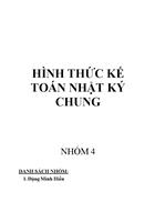 Hình thức kế toán nhật ký chung