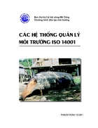 Các hệ thống quản lý môi trường ISO 14001 Khoá học F