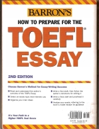 Barron s How to Prepare for the TOEFL Essay 2nd Edition