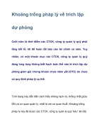 Khoảng trống pháp lý về trích lập dự phòng