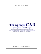 Thí nghiệm CAD Computer Aided Design