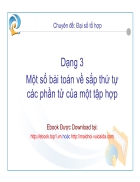 Dạng toán tổ hợp dạng 3 thầy nguyễn anh dũng