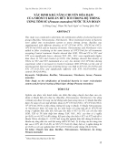 Xác định khả năng chuyển hóa đạm của nhóm vi khuẩn hữu ích trong hệ thống ương tôm sú Penaeus monodon nuớc tuần hoàn