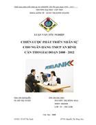 Chiến lược phát triển nhân sự cho ngân hàng tmcp an bình cần thơ giai đoạn 2008 2012