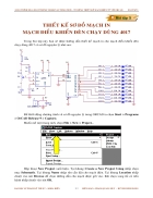 Mạch điều khiển đèn dùng 4017