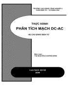 Thực hành phân tích mạch DC AC