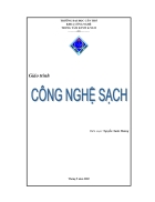 Công nghệ sạch