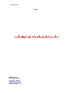 Giải đáp vể PR và quảng cáo