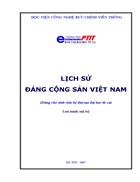 Lịch sử Đảng cộng sản Việt Nam