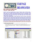 Giao trinh DREAMWEAVER8 Bai 1