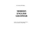 Modern English Grammar