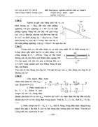 Đề thi HSG môn Vật lý 12 THPT Vinh Lộc Huế 2006