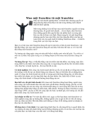 Mua một franchise từ một franchise