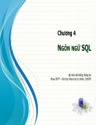 Giáo Trình Cơ Sở Dữ Liệu Trường KHTN Chương 6