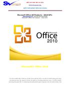 Microsoft Office All Products 2010 SP1