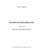 Mô hình hoá mưa dòng chảy Phần cơ sở