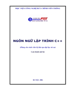 Giáo trình C Học viện công nghệ bưu chính viễn thông