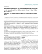 Báo cáo y học Different effect of exercise on left ventricular diastolic time and interventricular dyssynchrony in heart failure patients with and without left bundle branch block