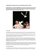 Những bài học lãnh đạo từ Giáo hoàng John Paul II