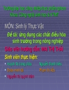 Chất điều hòa sinh trưởng