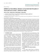 Báo cáo y học Inhibition by Natural Dietary Substances of Gastrointestinal Absorption of Starch and Sucrose in Rats 2 Subchronic Studies