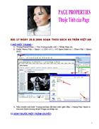 Giáo trình DREAMWEAVER8 Bài 17 Thuộc tính của Page