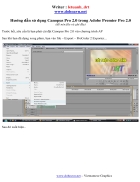 Hướng dẫn sử dụng Canopus Pro 2 0 trong Adobe Premier Pro 2 0
