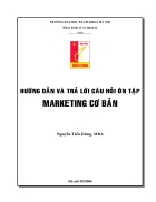 Marketing cơ bản hỏi đáp 4 phần