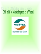 Chiến lược marketing mix của Viettel