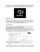 Trải nghiệm BlackBerry OS ngay trên PC