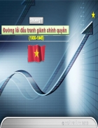 Giao trinh mon Duong loi CM DCS Viet Nam Lich su Dang 1