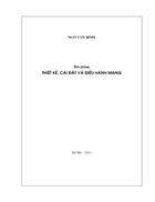 Thiết kế cài đặt và điều hành mạng