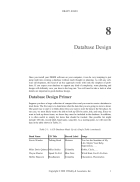 Database Design